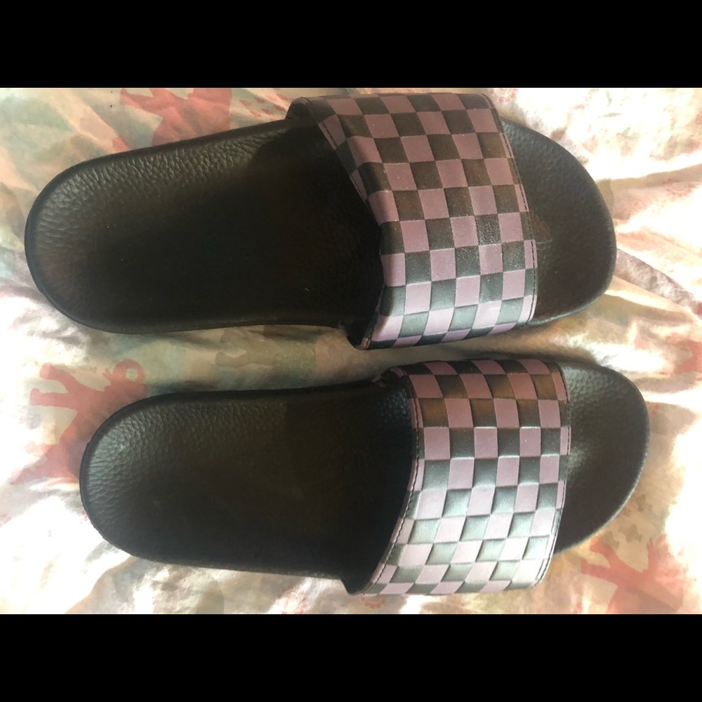 Cool and comfy Vans slides